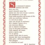 Le preghiere di Sant’Agostino: Se mi ami, non piangere.