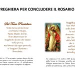 Suggerimenti per concludere al meglio il Rosario con preghiere finali
