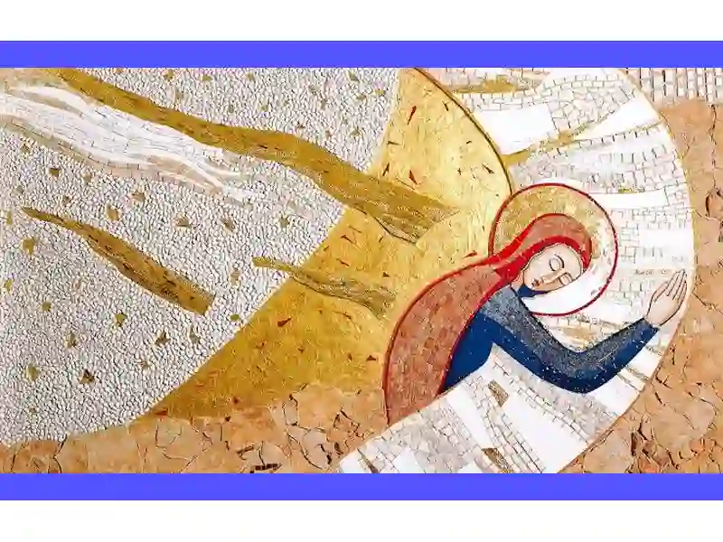 L'immagine rappresenta la profonda connessione spirituale con la natura e il potere sacro che essa dona.