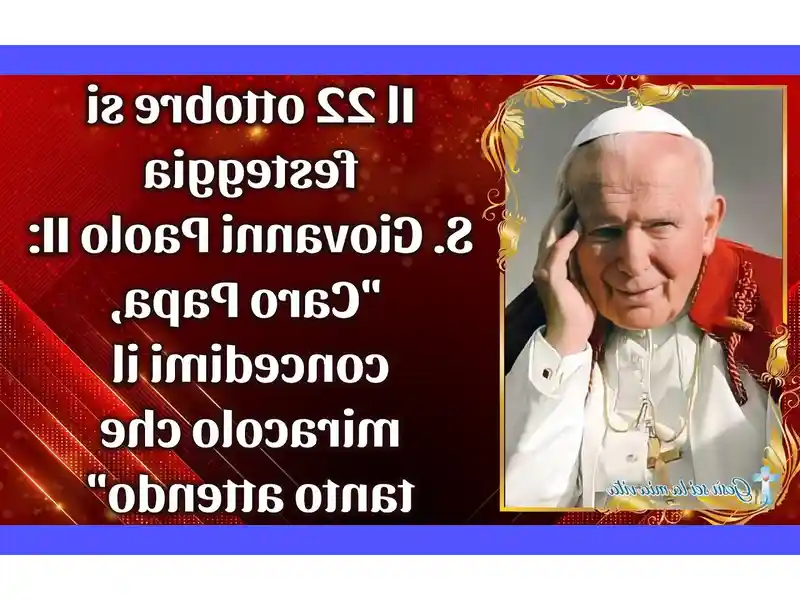 Le preghiere che hanno segnato il pontificato di Papa Giovanni Paolo II: scopri le più significative e influenti nella storia della Chiesa cattolica.