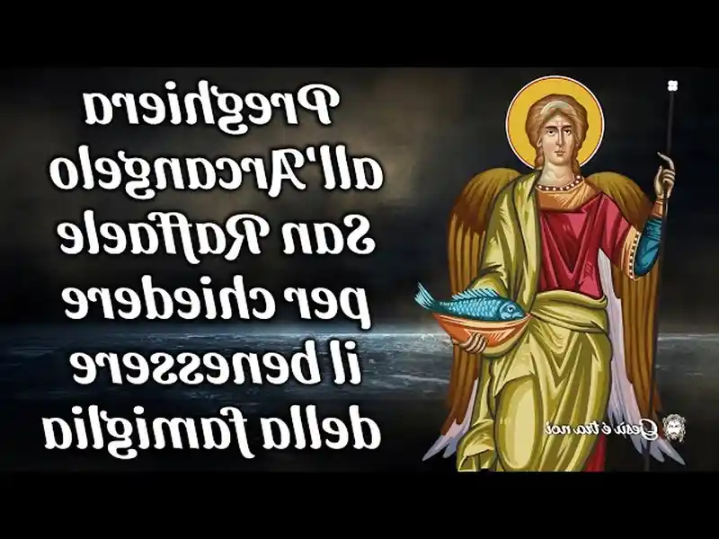 Pratiche spirituali dedicate a San Raffaele Arcangelo per ottenere benessere fisico e spirituale.
