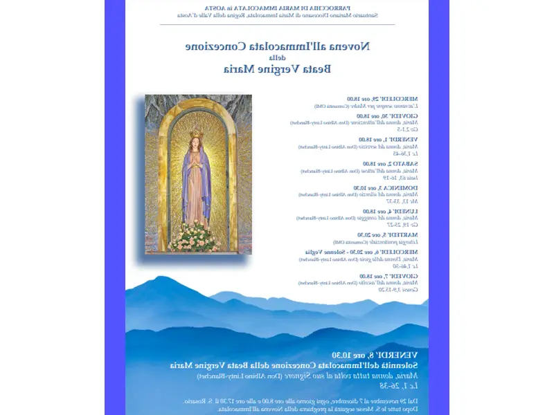 Unisciti a milioni di fedeli che pregano alla Madonna Immacolata per trovare la purezza interiore e protezione spirituale. Scopri il potere e la consolazione che questa devozione può portare alla tua vita!
