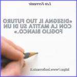 Preghiere mattutine scritte con una matita